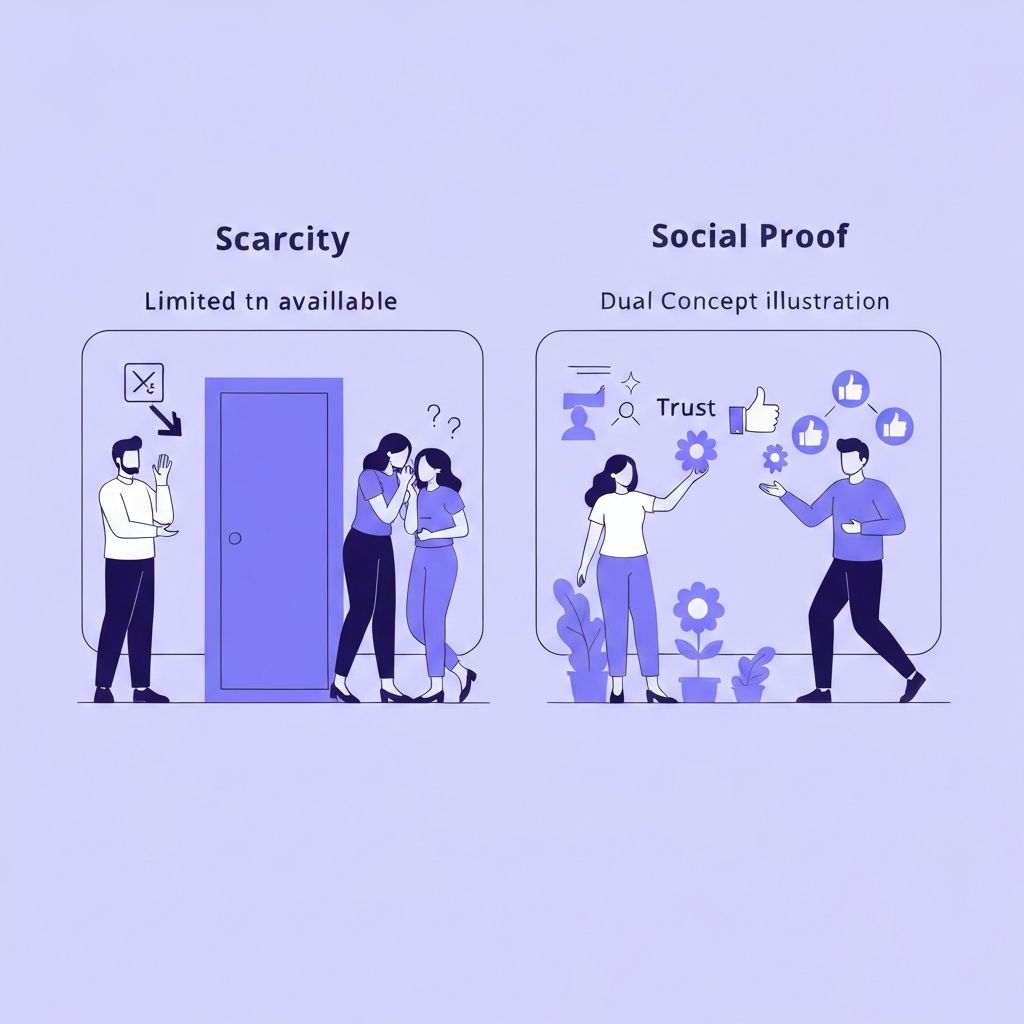 Scarcity vs. Social Proof: Which Psychology Principle Wins in Paid Search?